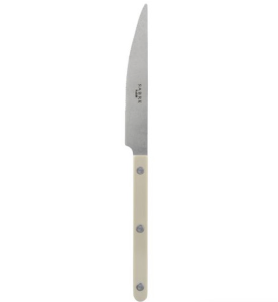 Sabre Paris- Bistro Vintage dinner knife, Ivory