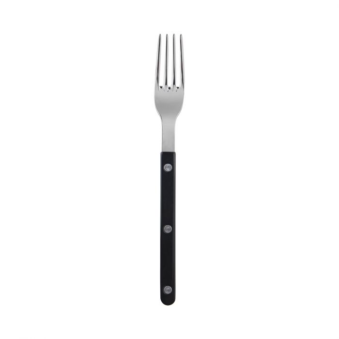 Sabre Paris- Bistrot Shiny Solid Dinner Fork, Black