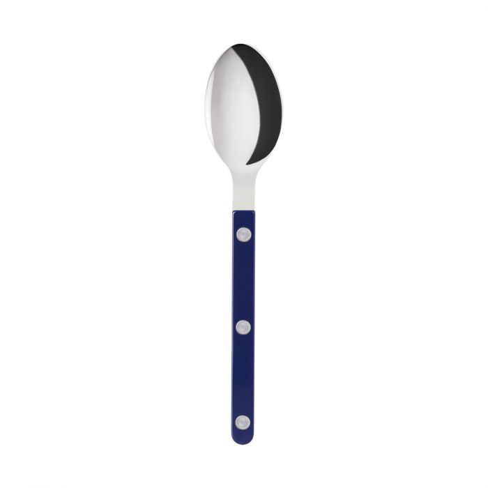 Sabre Paris- Bistrot Shiny Solid Soup Spoon, Navy blue