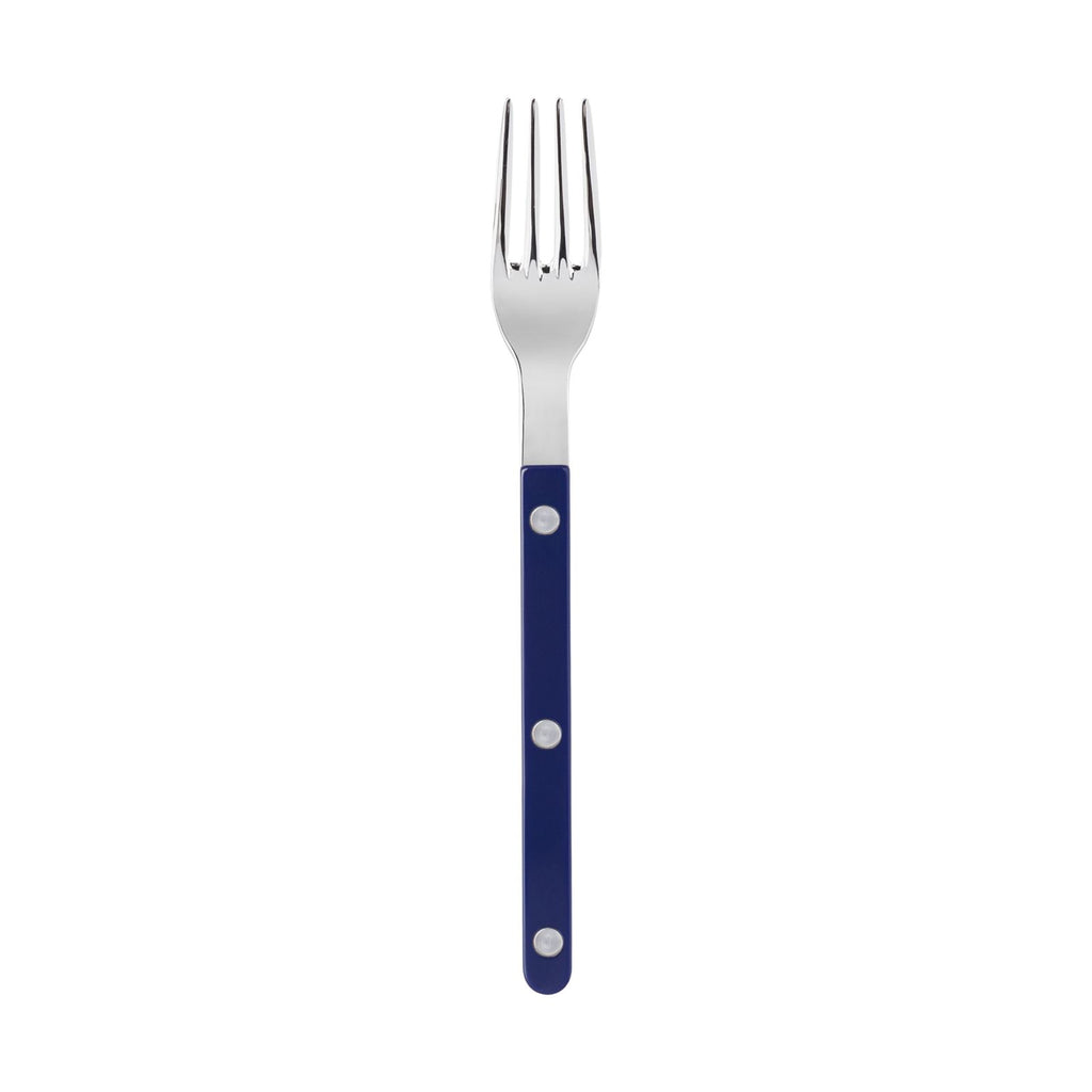 Sabre Paris- Bistrot Shiny Solid Cake fork, Navy blue