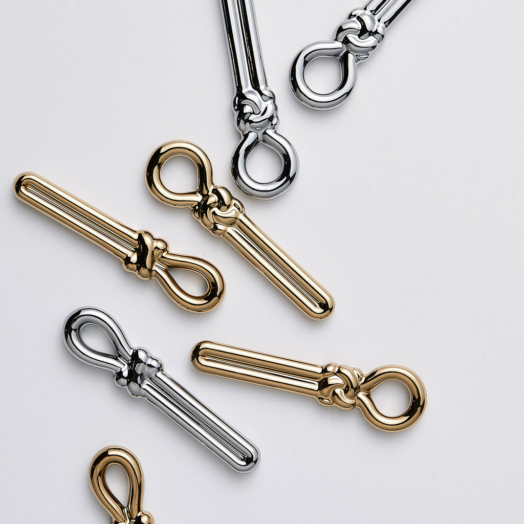 [HAYOON KIM] Knot Collection - 4-Piece Cutlery Rests (Gold)