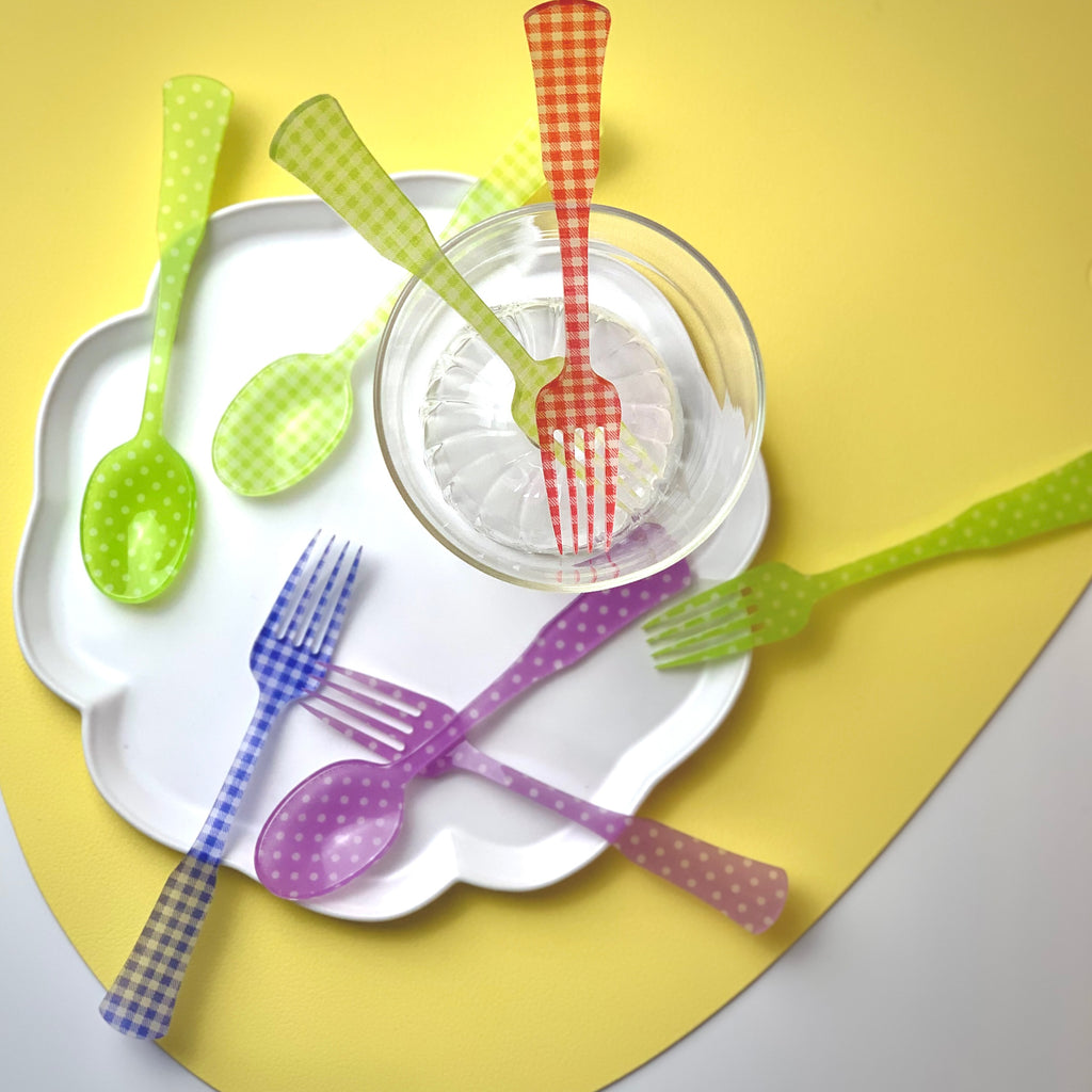 Sabre Paris- Acrylic Chic Pois Tea spoon