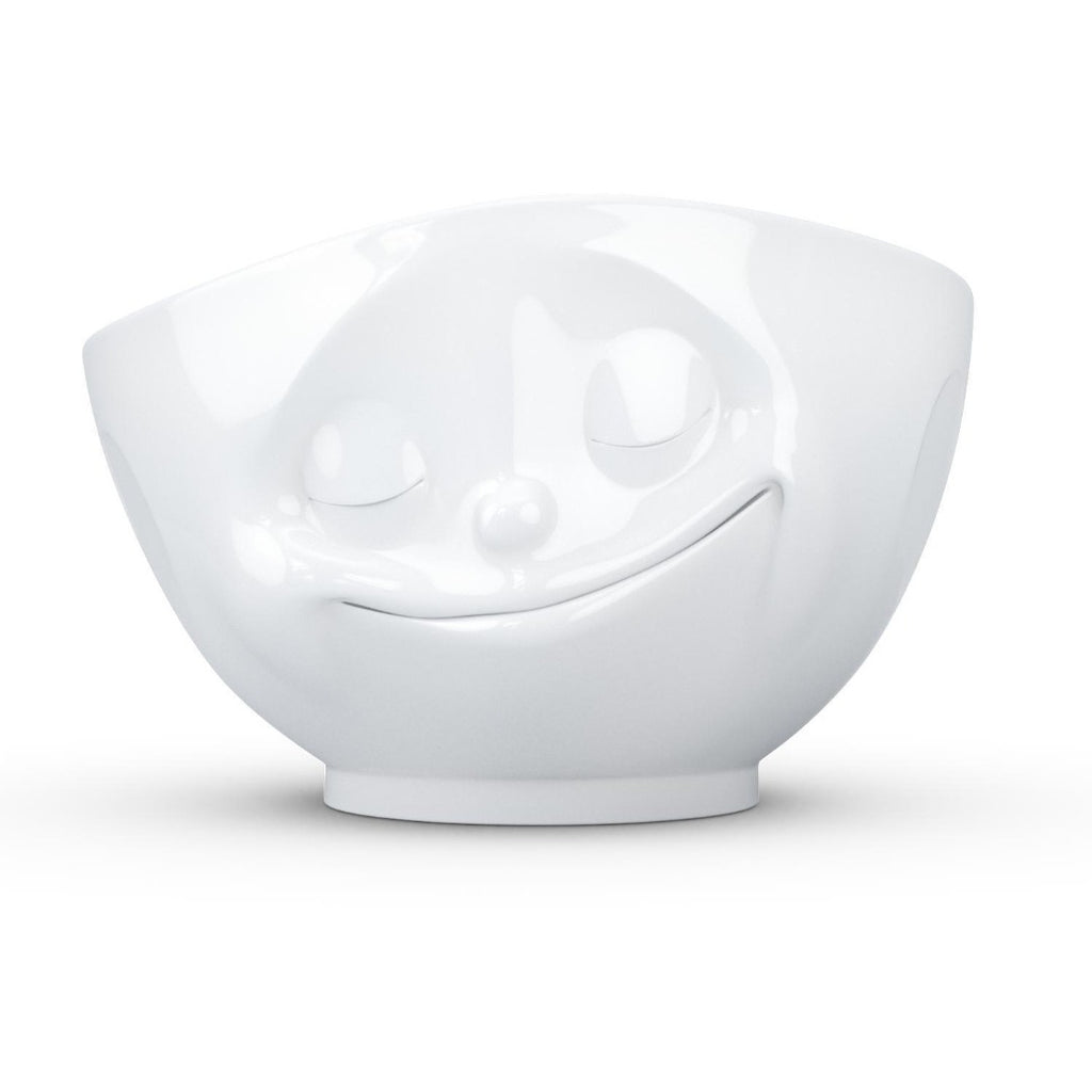 [Tassen] Bowl "Happy" in white, 500 ml