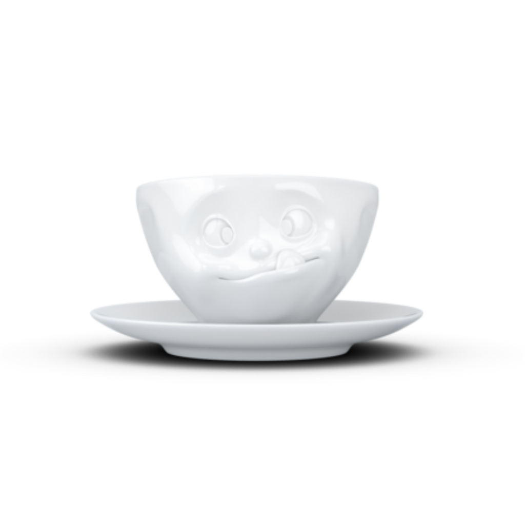 [Tassen] Coffee Cup "Tasty" white, 200 ml
