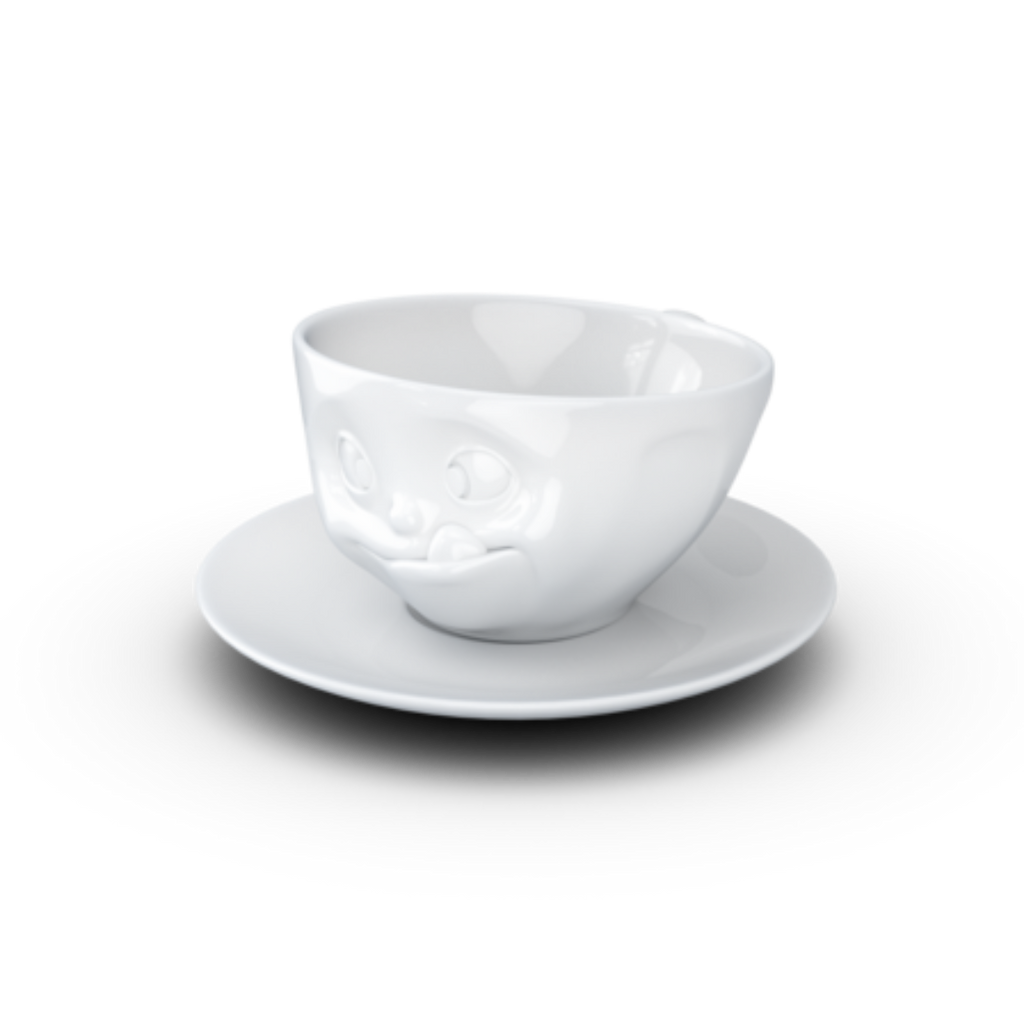 [Tassen] Coffee Cup "Tasty" white, 200 ml