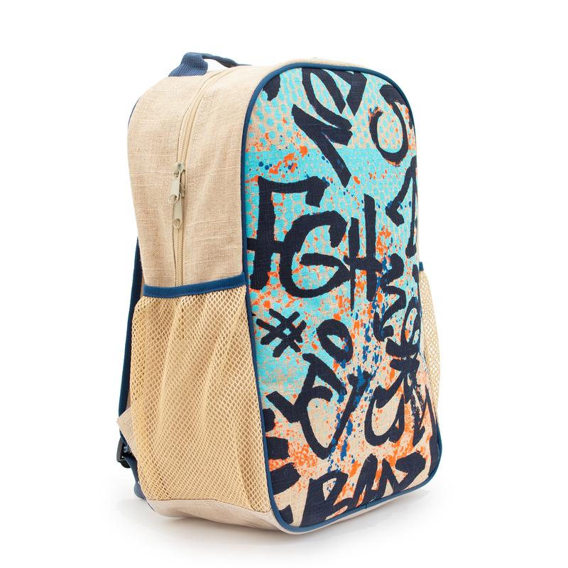 [Soyoung] Colourful graffiti grade school backpack
