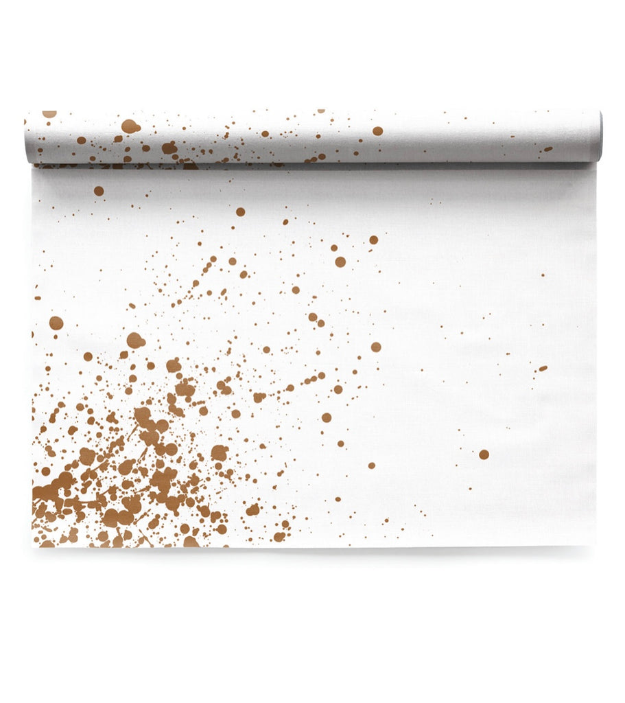 [MY DRAP] Christmas – Golden Splash Linen Placemat 6 units