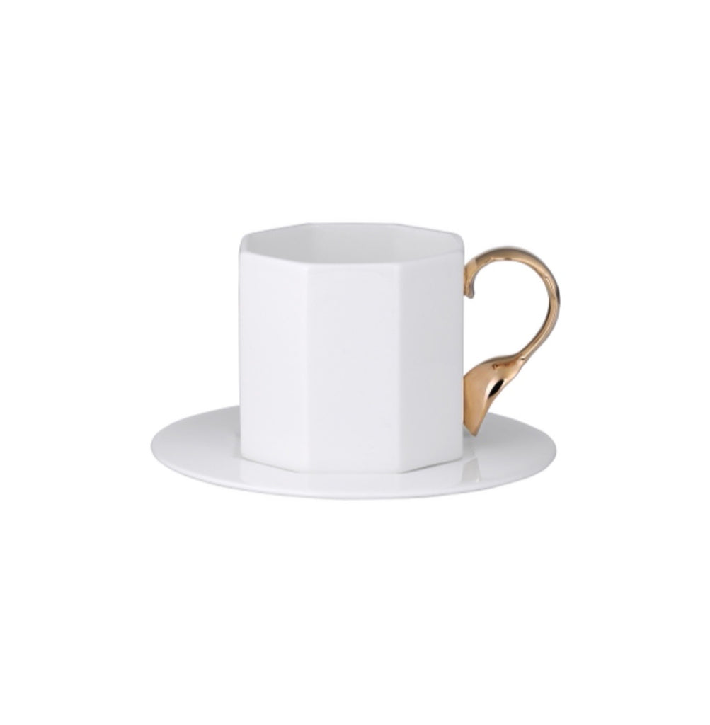 [HAYOON KIM] Cutlery collection Coffee cup and saucer - spoon handle