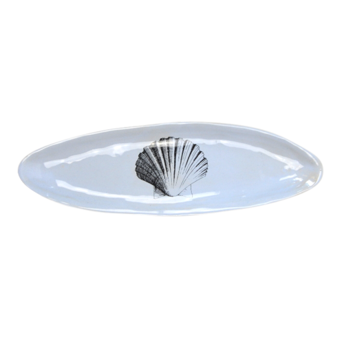 [Kühn Keramik] SOUVENIR big long plate - shell